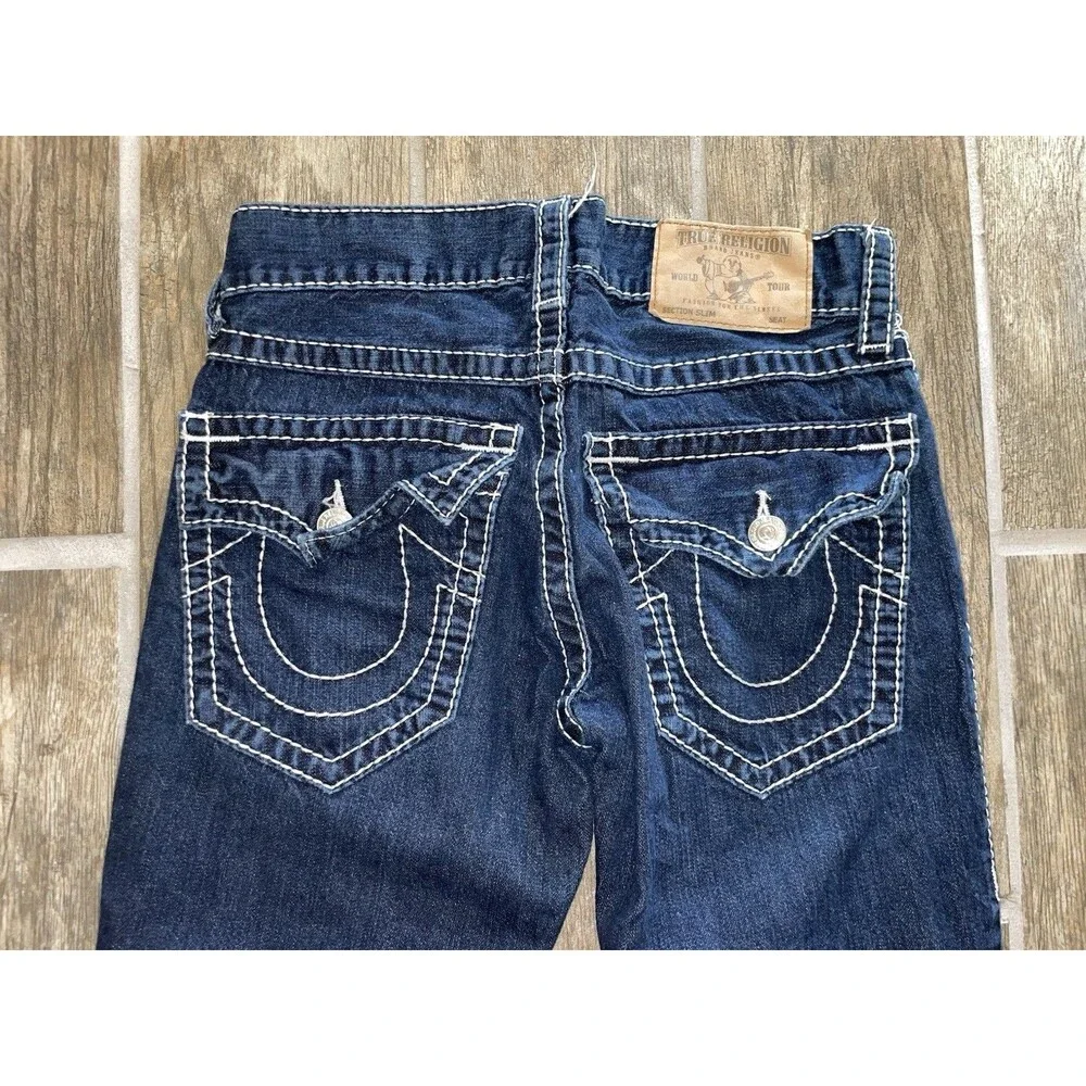 Mens True Religion Stright Slim Low Ris Flap Pocket 29